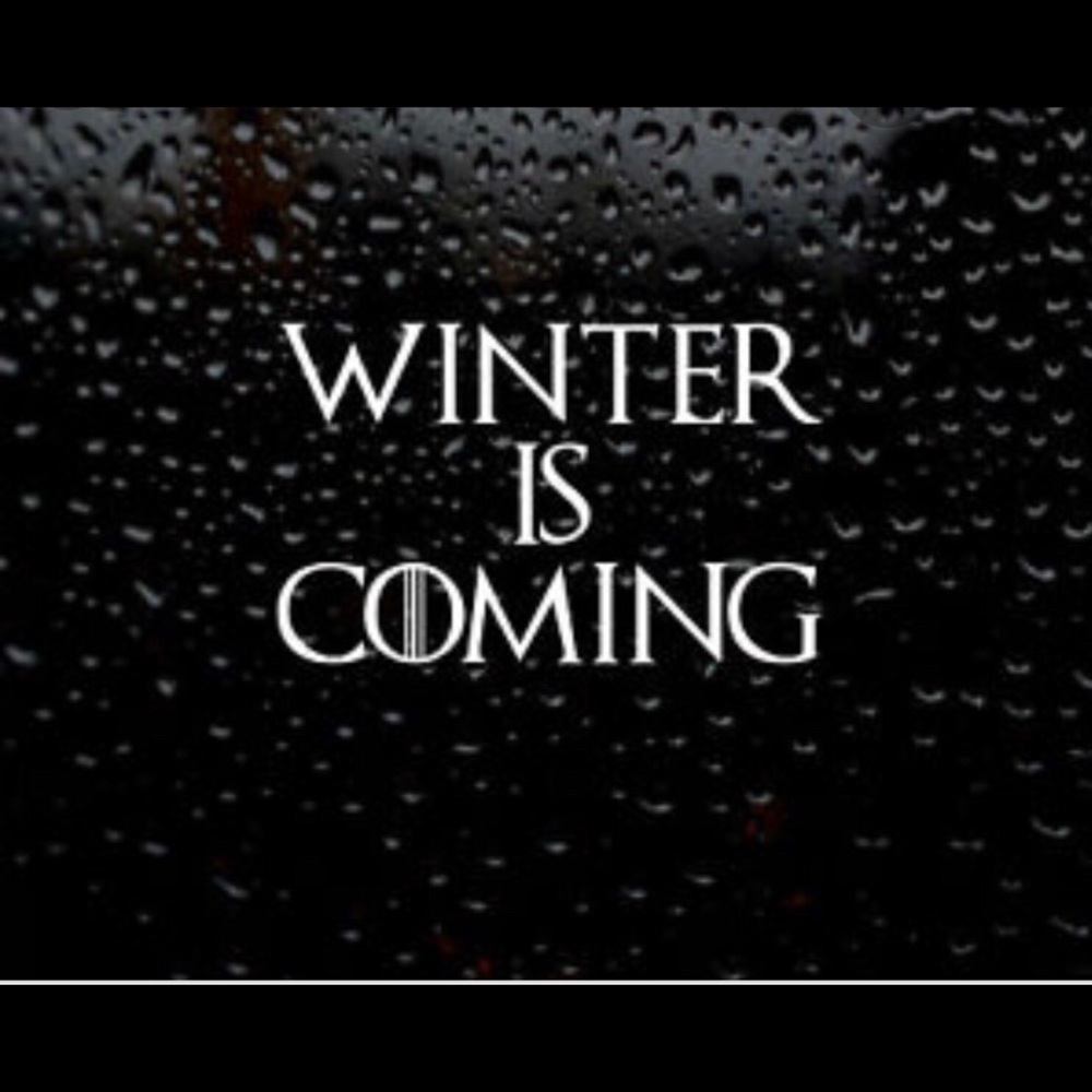 Winter is Coming! All offers welcome on coats 😊